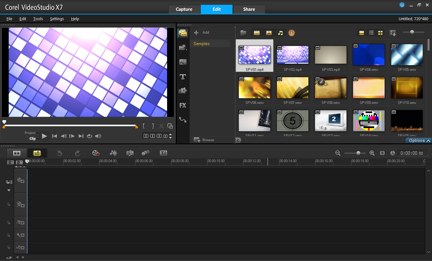 use mp4 on corel videostudio pro x7