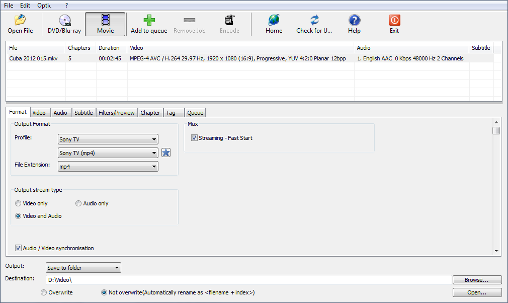 XMedia Recode 3.5.8.0 for windows instal free